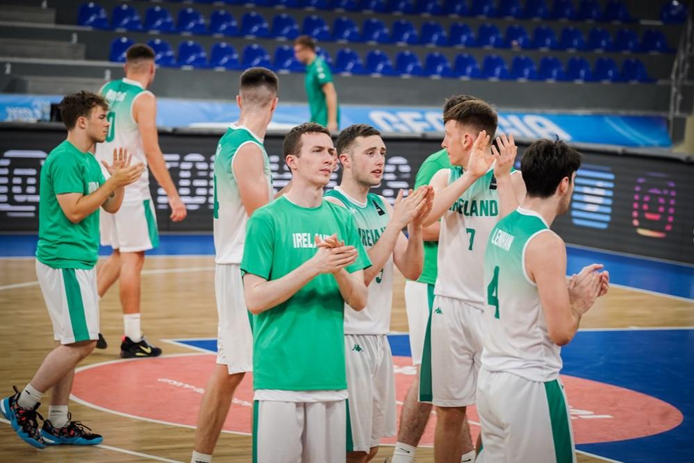 Ireland U20's victorious against Albania in FIBA European Championship